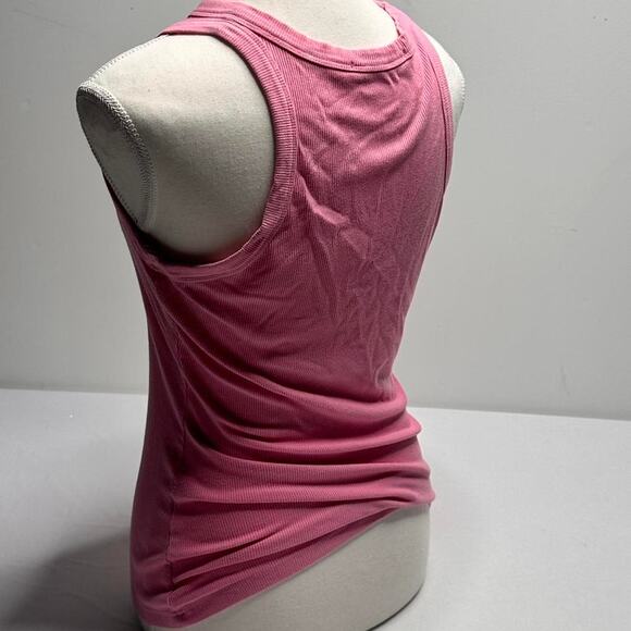 Whimtee Wicked Core Bubble Gum Pink Tank Size Medium Full Length - Picture 2 of 6